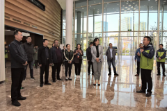 在一楼的融媒体指挥中心