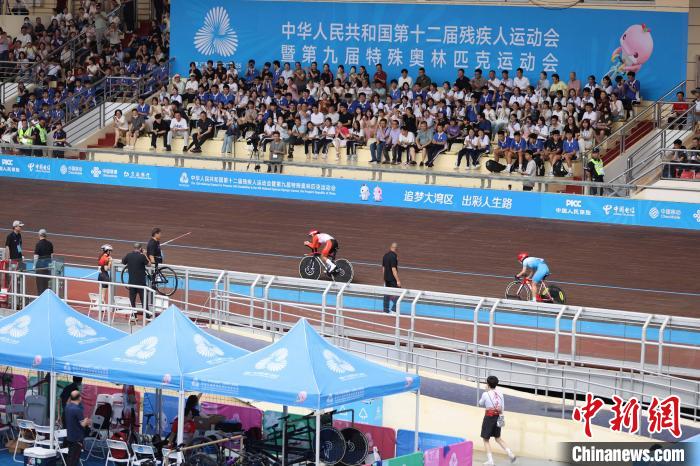 残特奥会深圳赛区首场自行车比赛在龙岗揭幕